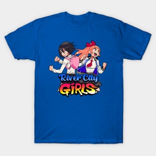 River City Girls: Misako and Kyoko w/ Logo T-Shirt